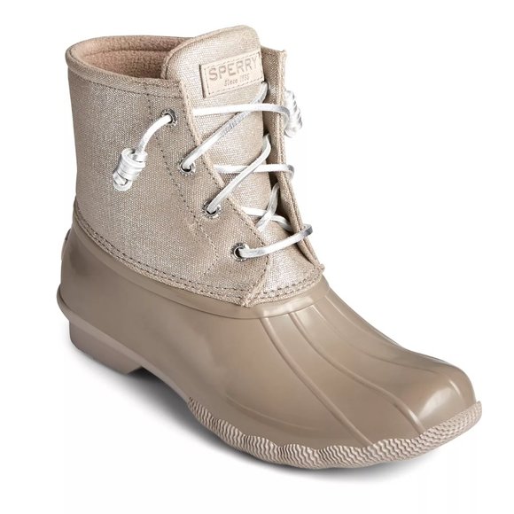 Sperry Women's Gray Top-Sider Saltwater Waterproof Duck Boots Size: 6 - Picture 1 of 13